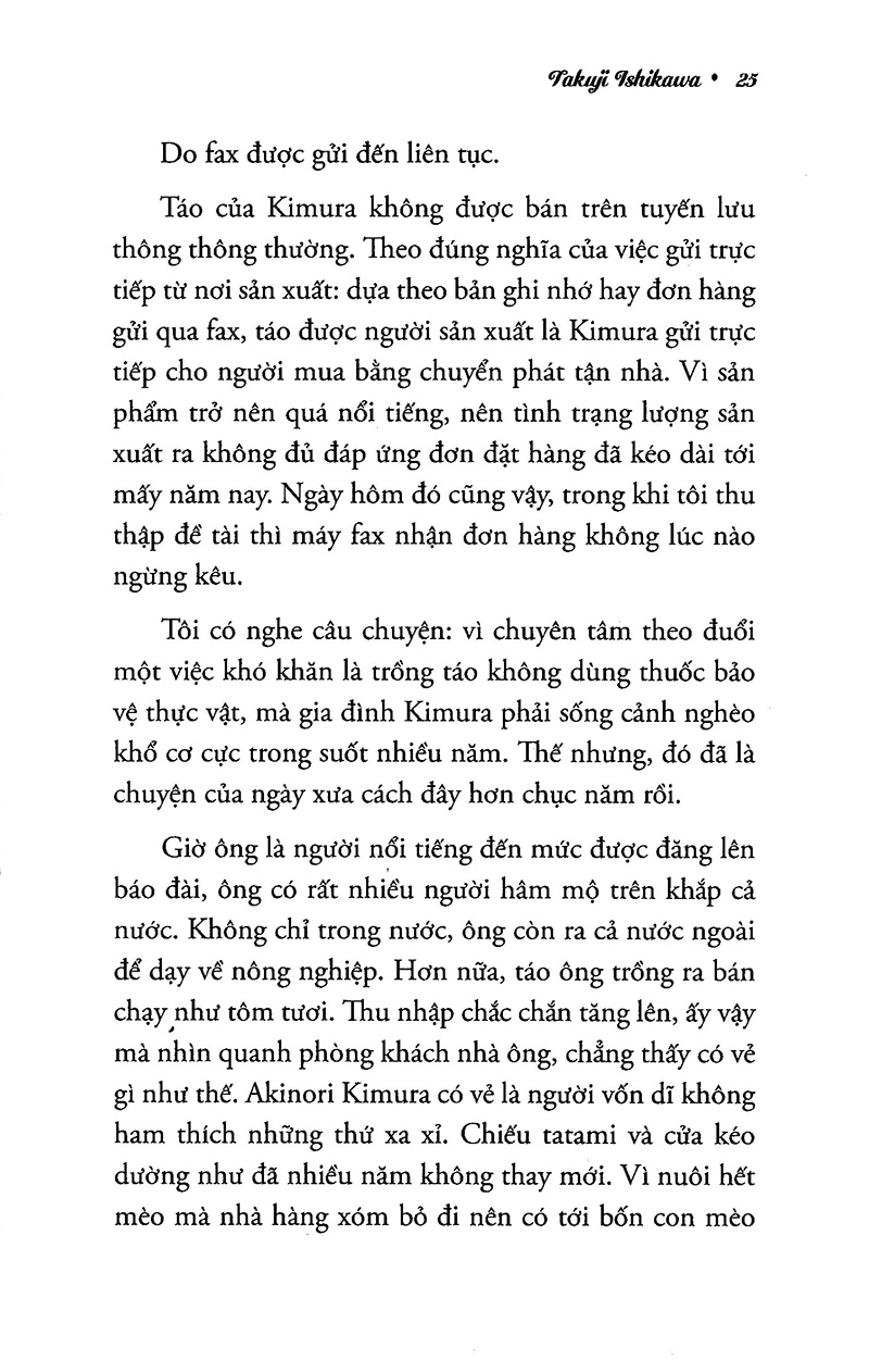 quả táo thần kỳ của kimura (tái bản 2022) - Ảnh 7