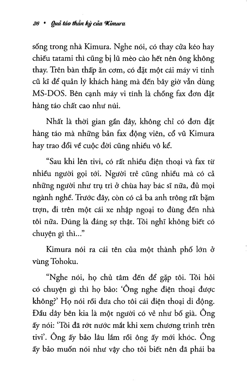 quả táo thần kỳ của kimura (tái bản 2022) - Ảnh 8