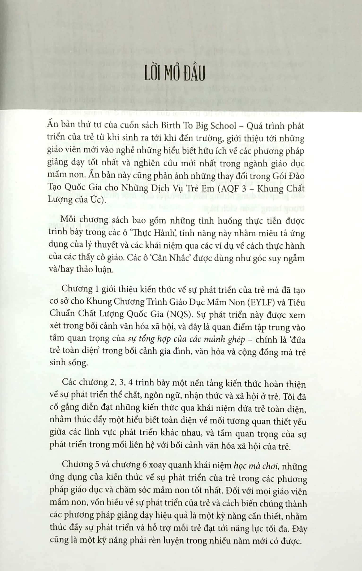 quá trình phát triển của trẻ từ khi sinh ra tới khi đến trường - birth to big school 4e - Ảnh 9