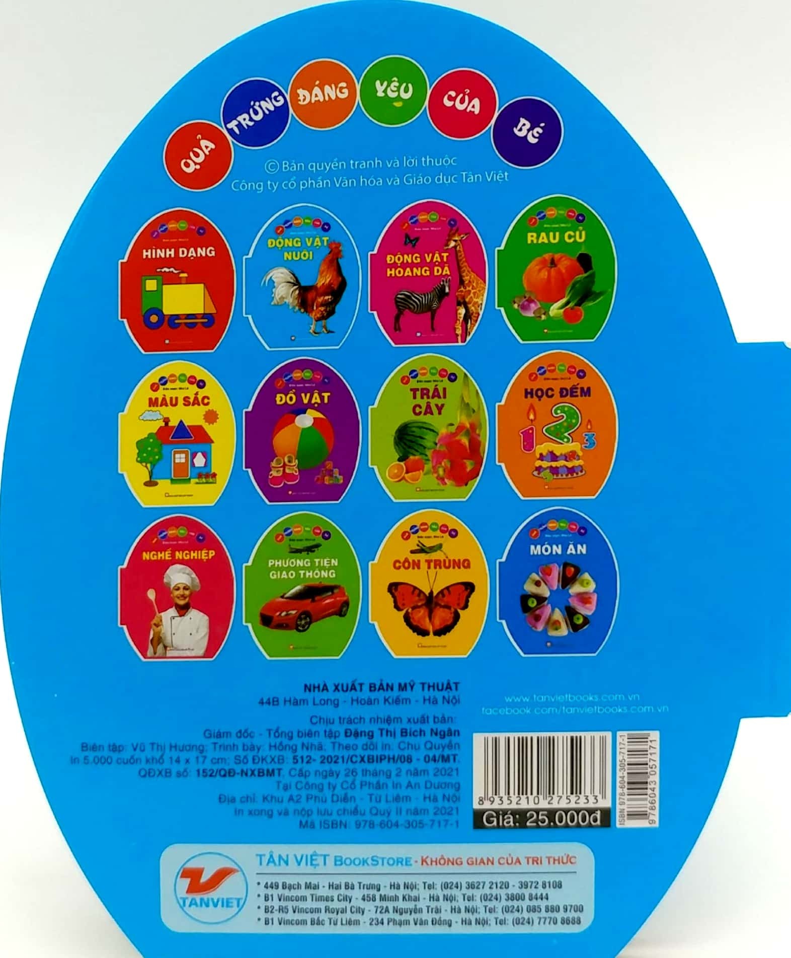 quả trứng đáng yêu của bé - động vật nuôi (tái bản 2024) - Ảnh 5