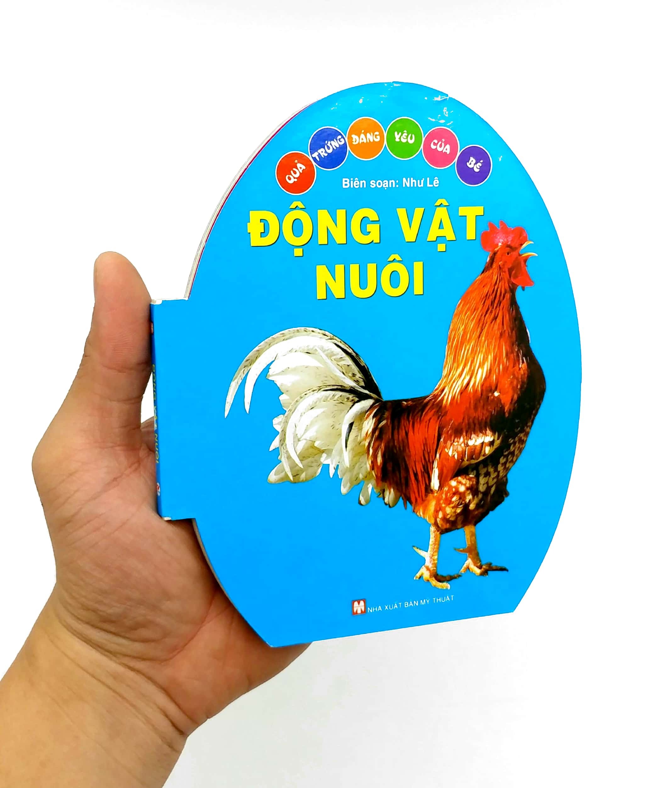 quả trứng đáng yêu của bé - động vật nuôi (tái bản 2024) - Ảnh 6