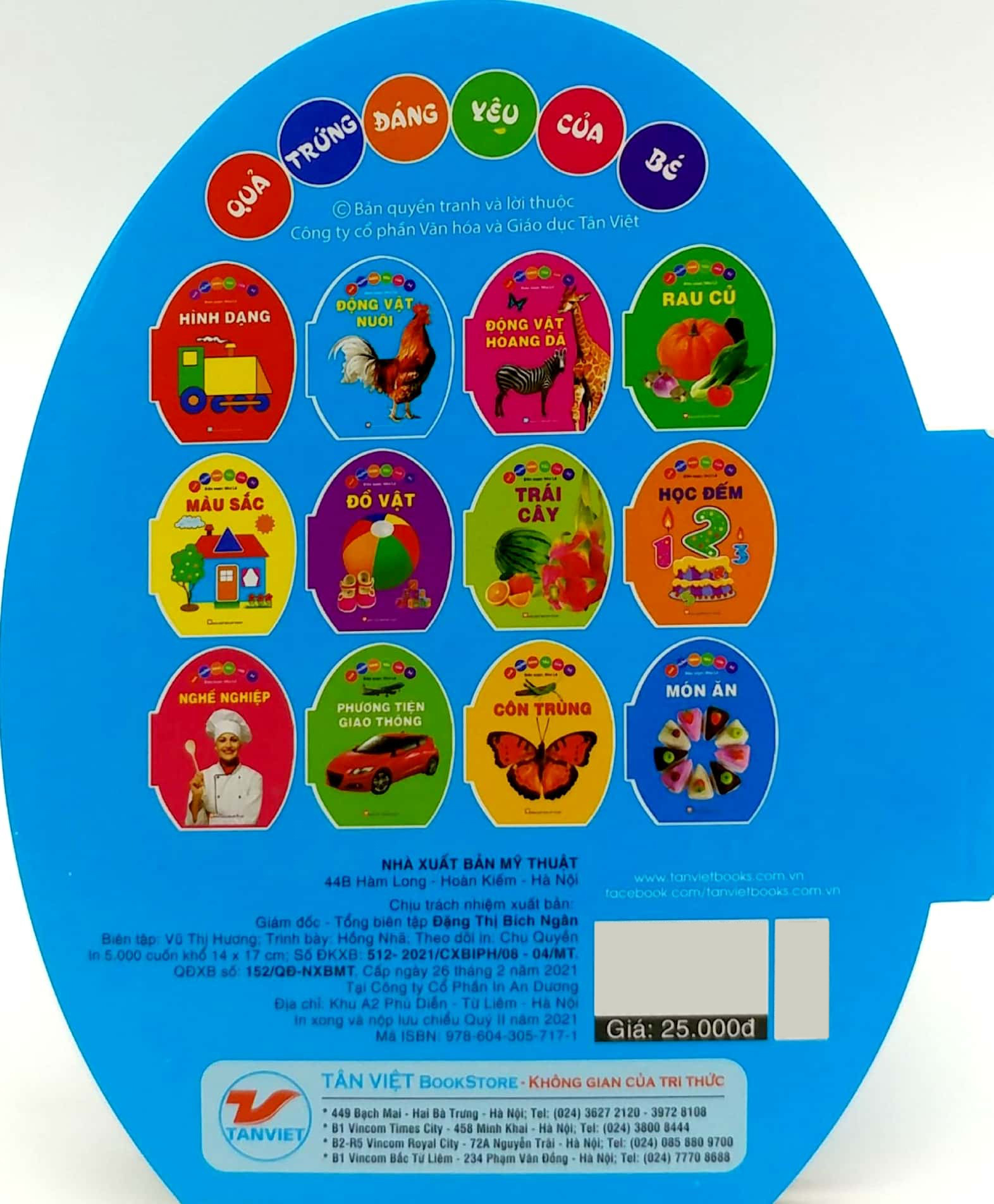 quả trứng đáng yêu của bé - động vật nuôi (tái bản 2024) - Ảnh 7