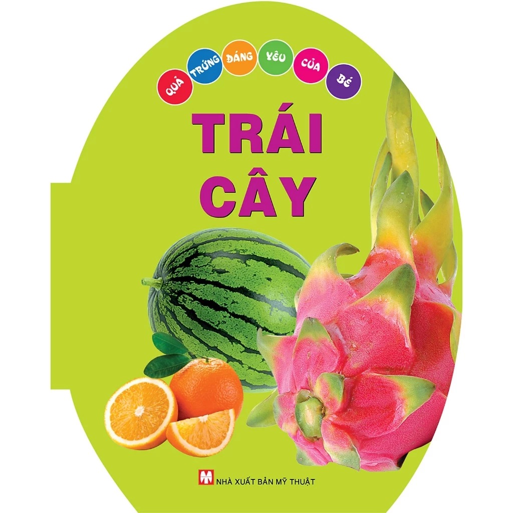 quả trứng đáng yêu của bé - trái cây (tái bản 2024) - Ảnh 3