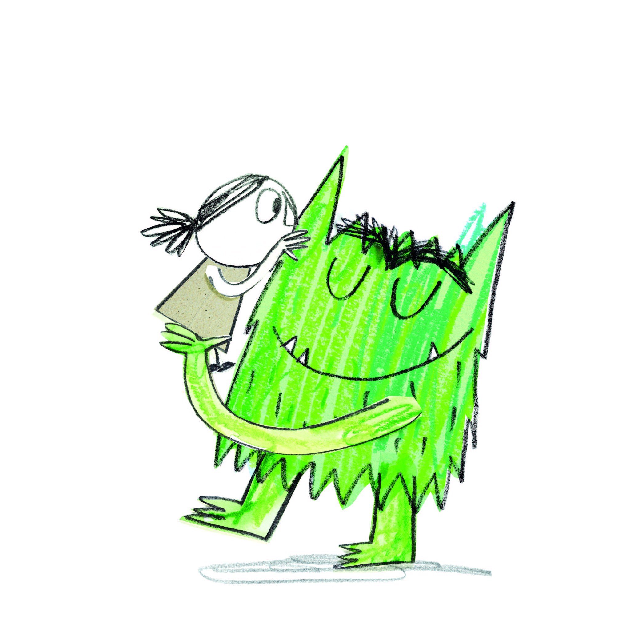 quái vật sắc màu đến trường - Ảnh 5