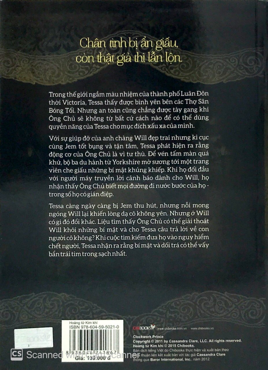 quân đoàn hủy diệt - phần 2 - hoàng tử kim khí (clockwork prince) - Ảnh 11