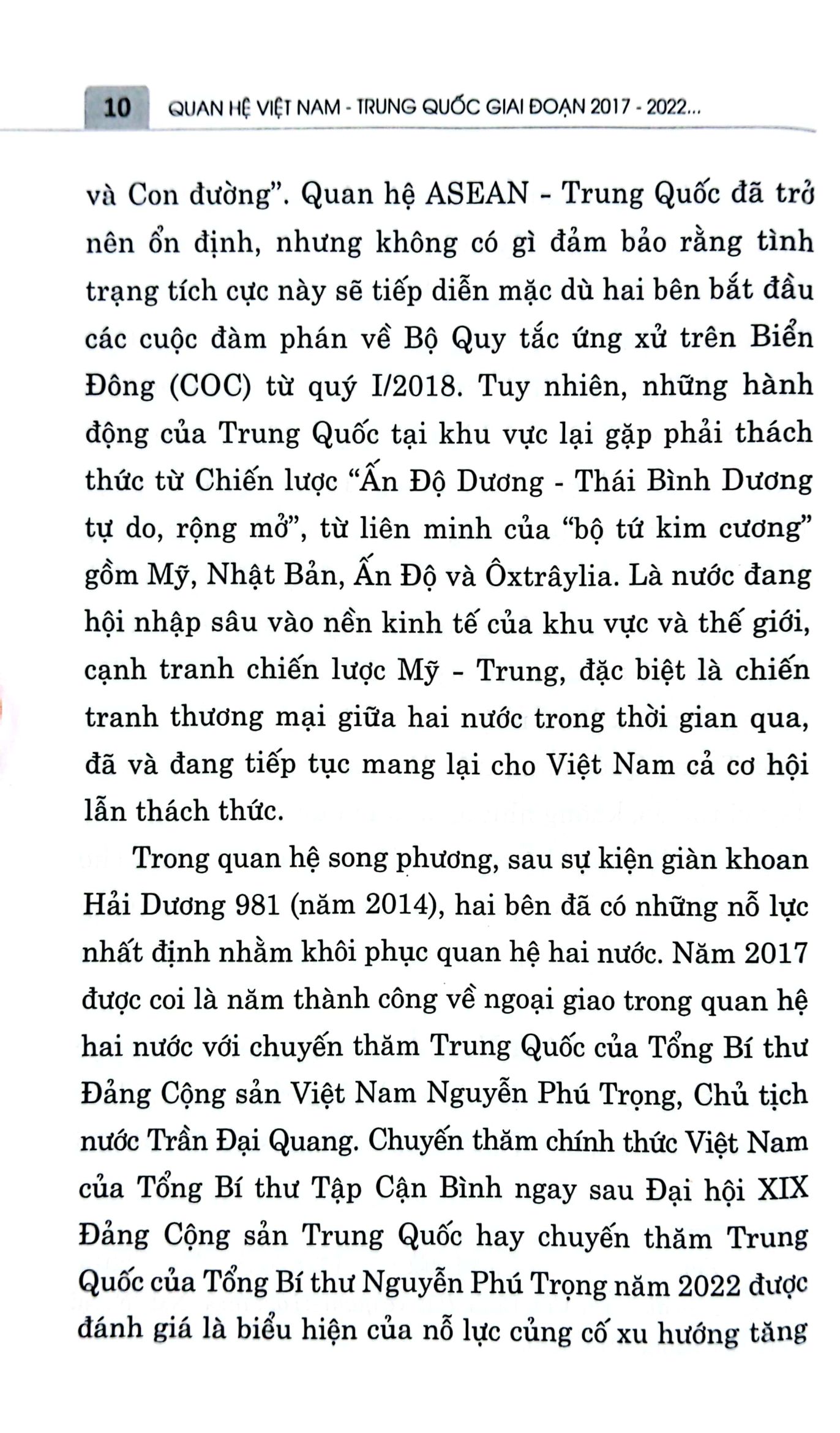quan hệ việt nam-trung quốc giai đoạn 2017-2022: những điều chỉnh chính sách của trung quốc và hàm ý đối với việt nam - Ảnh 5