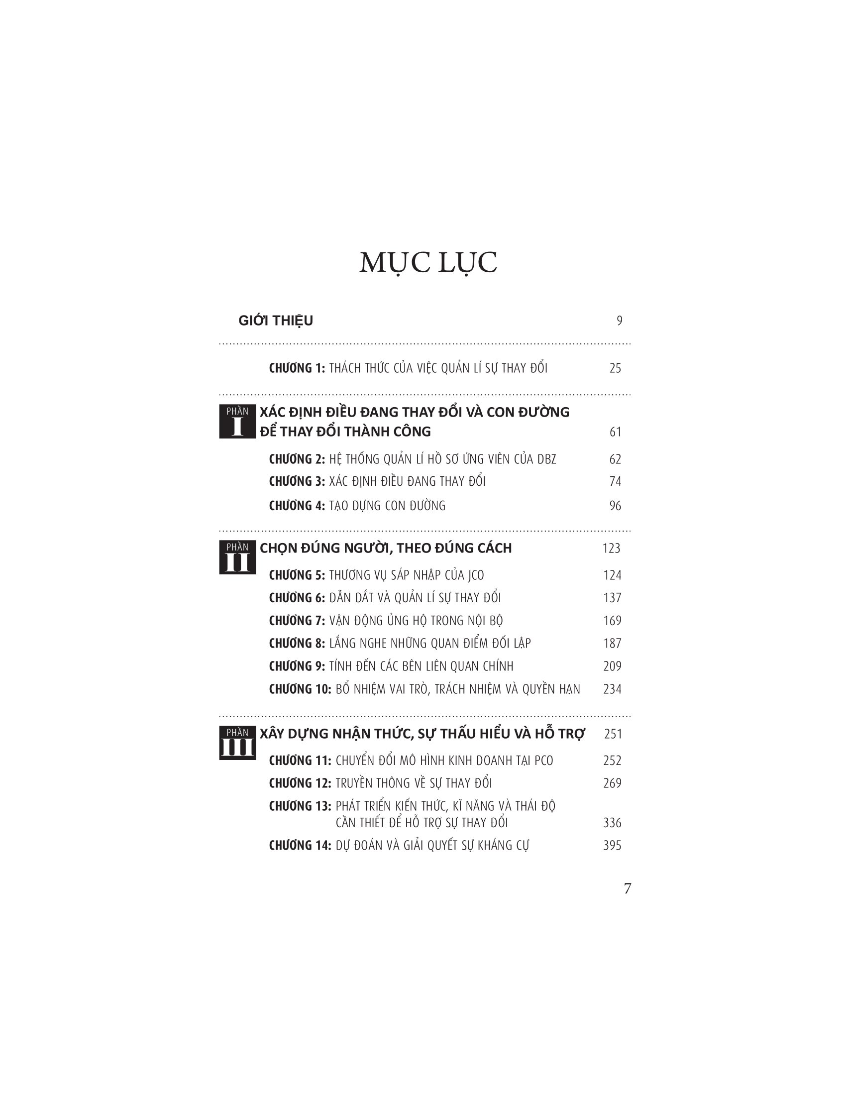 quản lí quy trình và con người để thay đổi thành công - Ảnh 7
