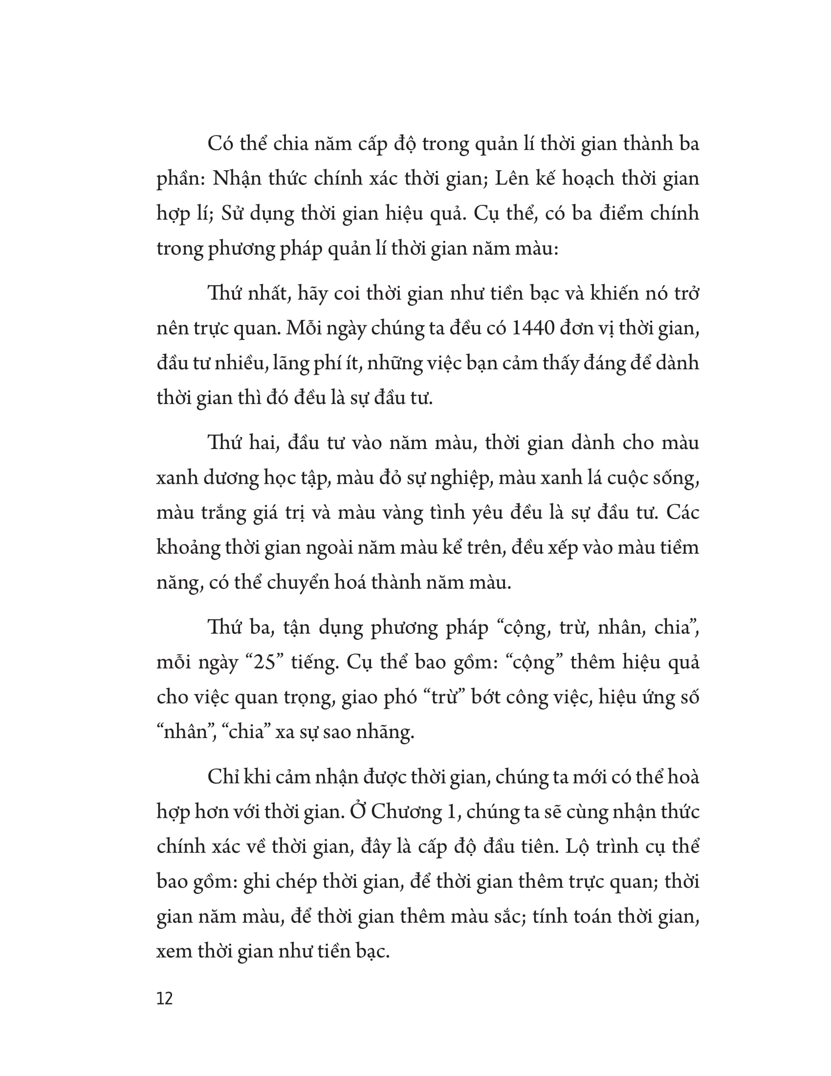 quản lí thời gian theo năm màu - Ảnh 11