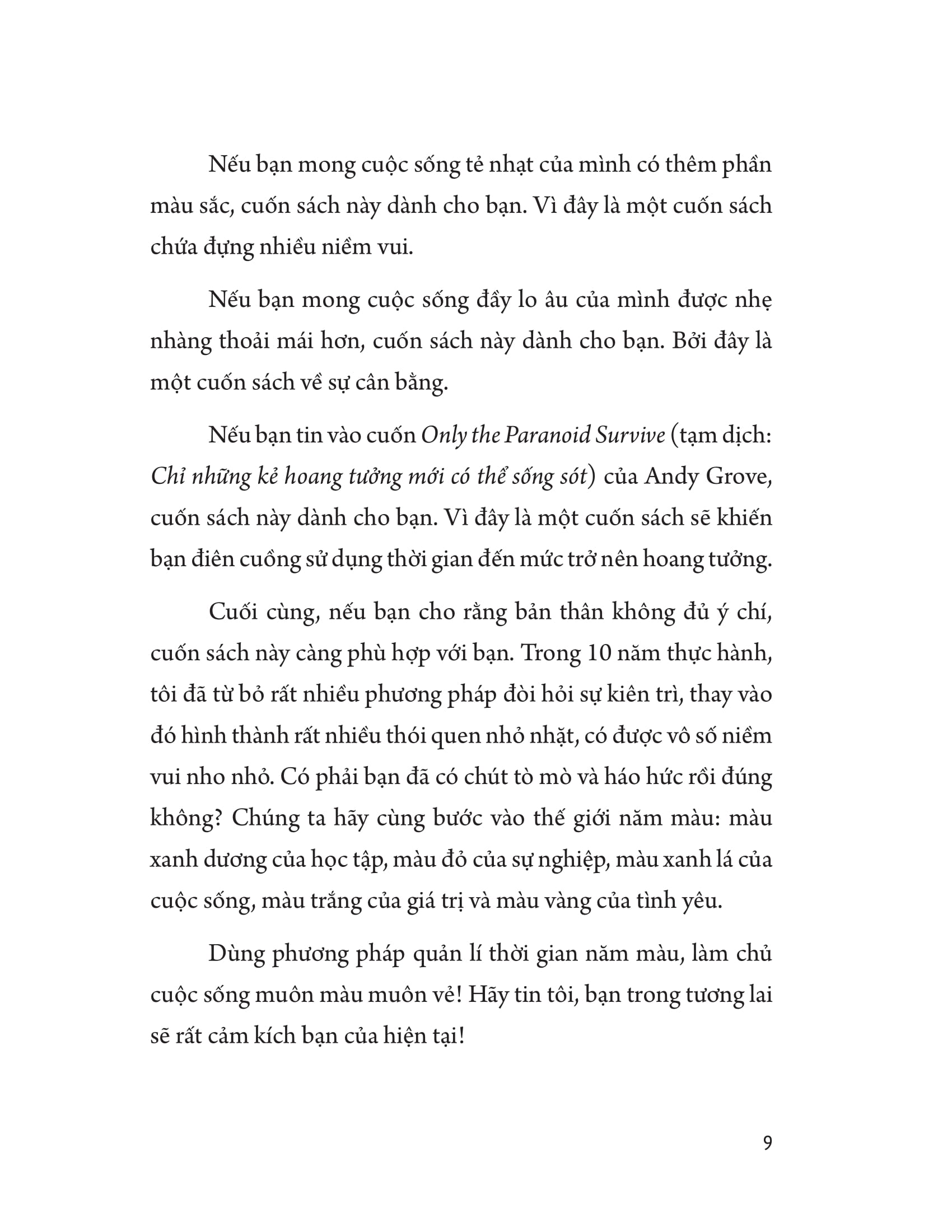 quản lí thời gian theo năm màu - Ảnh 8