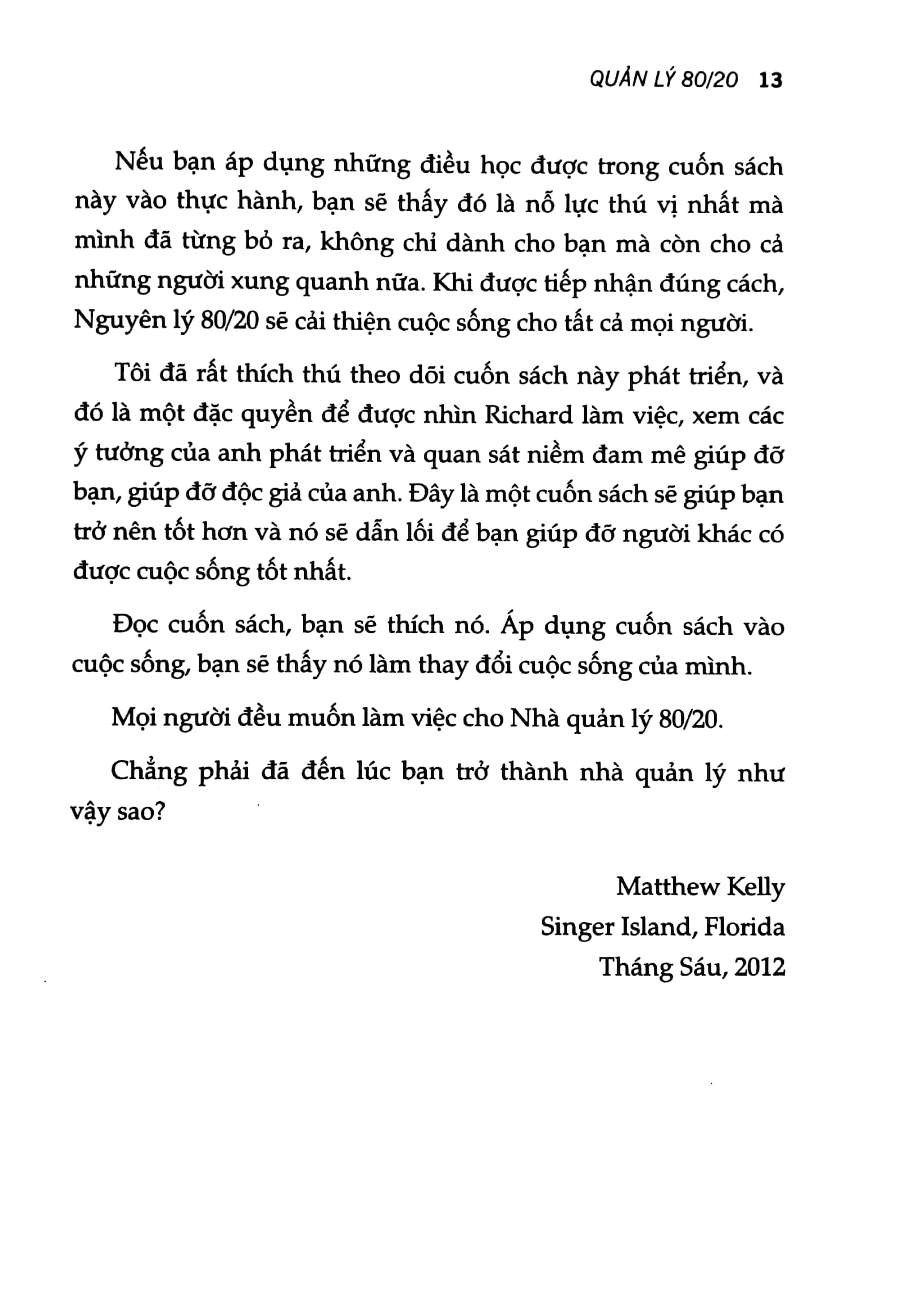 quản lý 80/20: mười cách để trở thành nhà lãnh đạo hoàn hảo (2022) - Ảnh 5