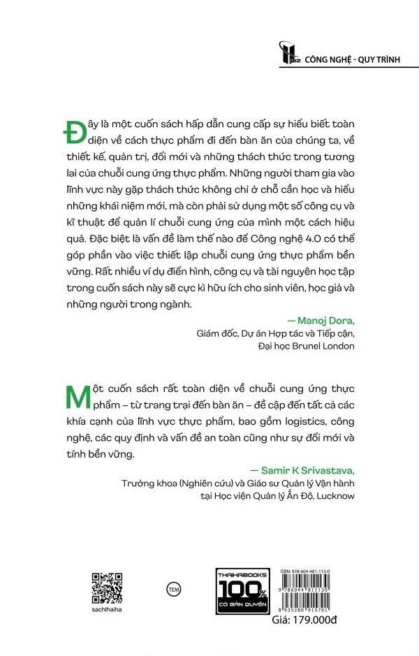 quản lý chuỗi cung ứng thực phẩm và logistics - Ảnh 3