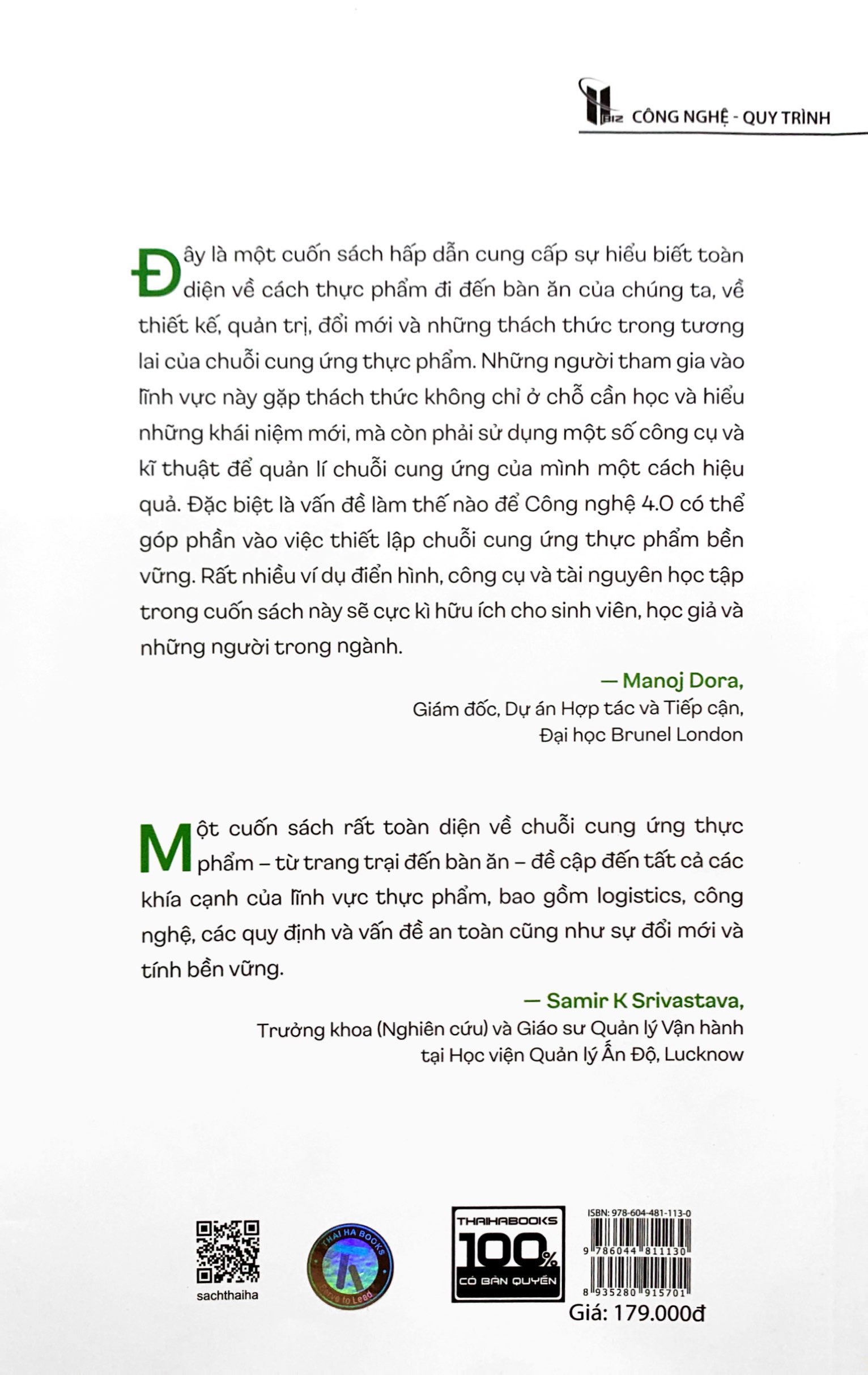 quản lý chuỗi cung ứng thực phẩm và logistics - Ảnh 9