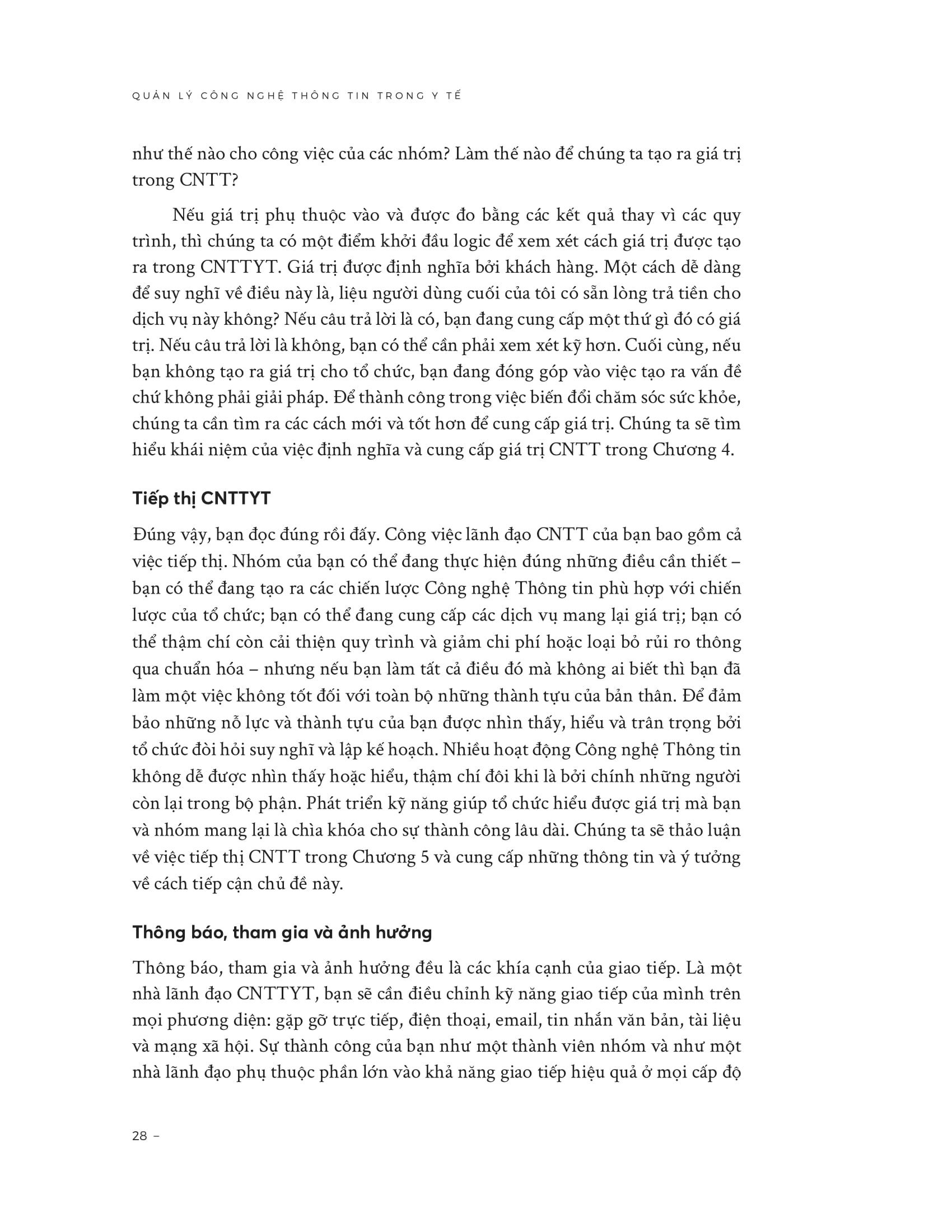 Quản Lý Công Nghệ Thông Tin Trong Y Tế - Chiến Lược, Tầm Nhìn Và Kỹ Năng - Ảnh 11