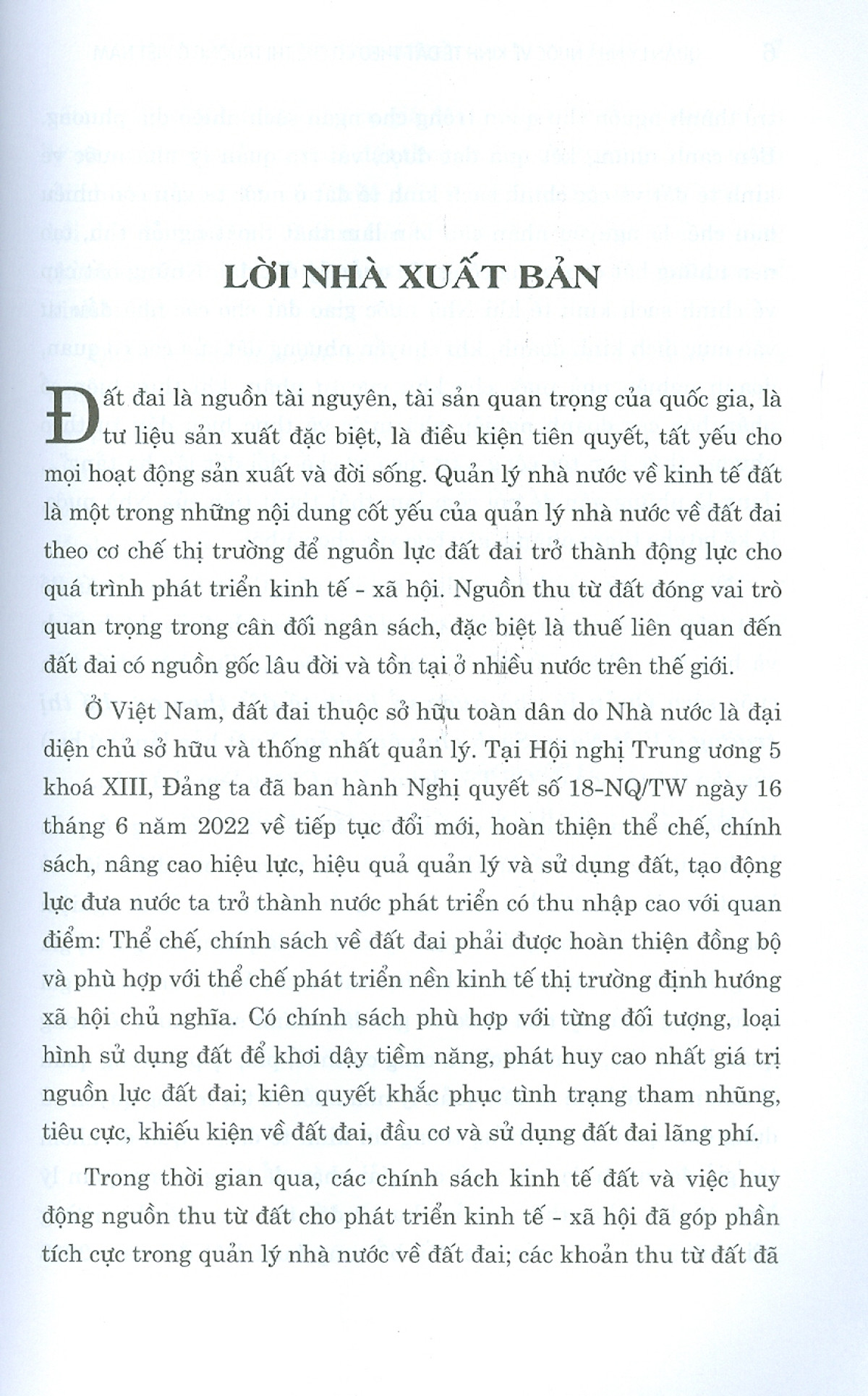 quản lý nhà nước về kinh tế đất theo cơ chế thị trường ở việt nam (sách chuyên khảo) - Ảnh 3
