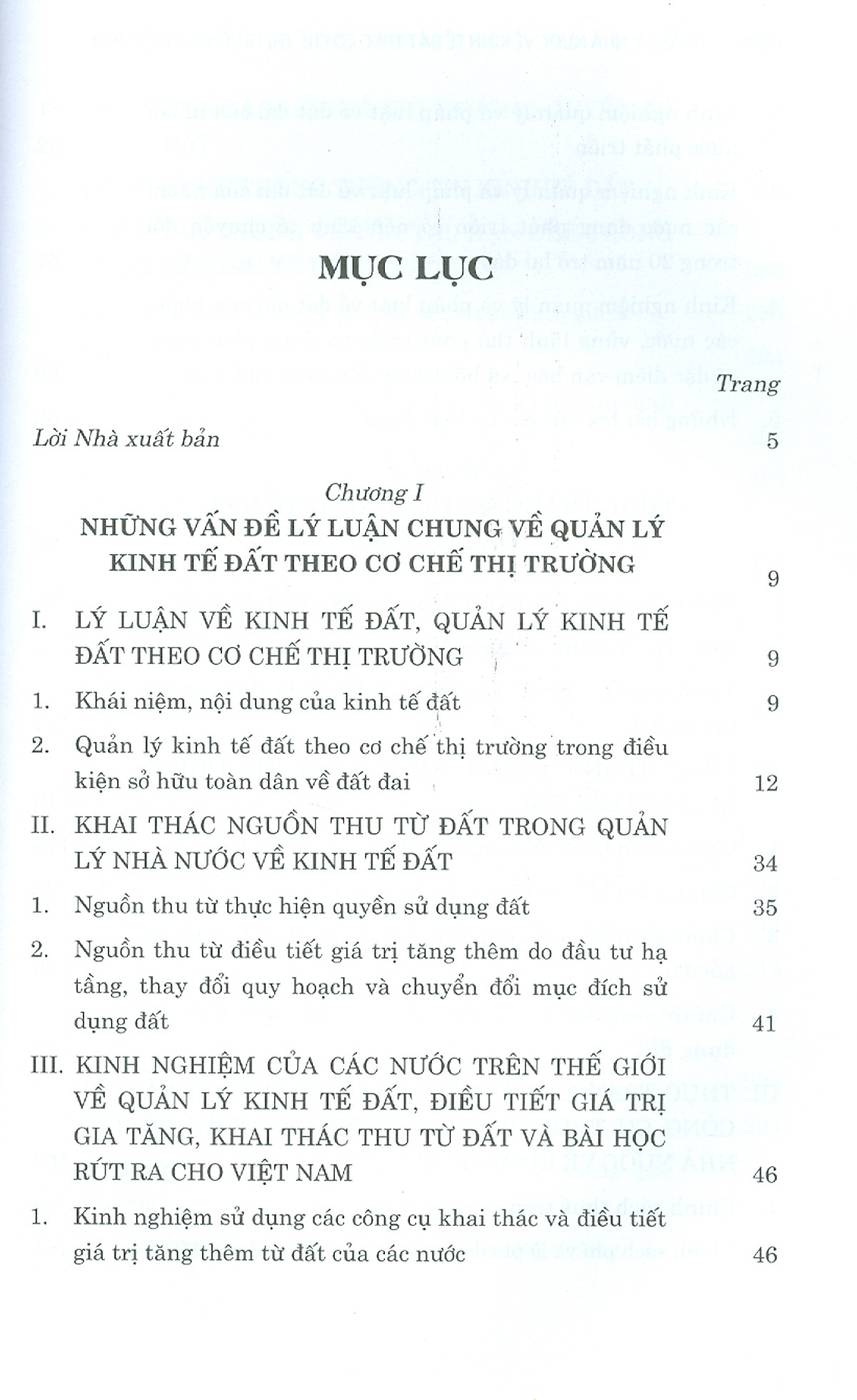 quản lý nhà nước về kinh tế đất theo cơ chế thị trường ở việt nam (sách chuyên khảo) - Ảnh 6