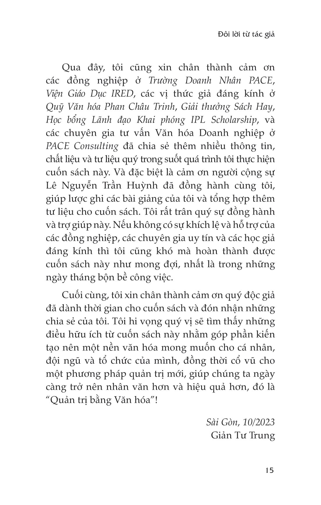 quản trị bằng văn hóa - cách thức kiến tạo và tái tạo văn hóa tổ chức - Ảnh 14
