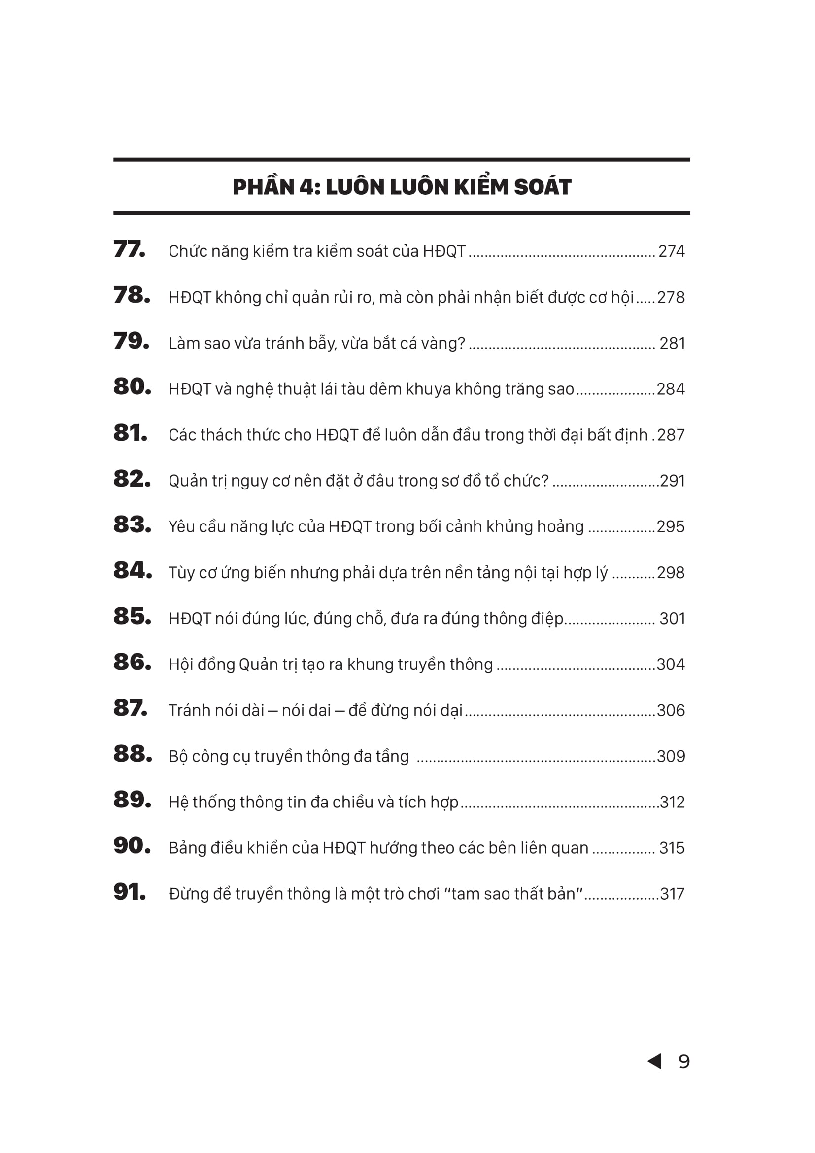 Quản Trị Công Ty Hiện Đại - 99 Bài Học Truyền Cảm Hứng Cho Hội Đồng Quản Trị Và Ban Điều Hành Cấp Cao - Ảnh 9