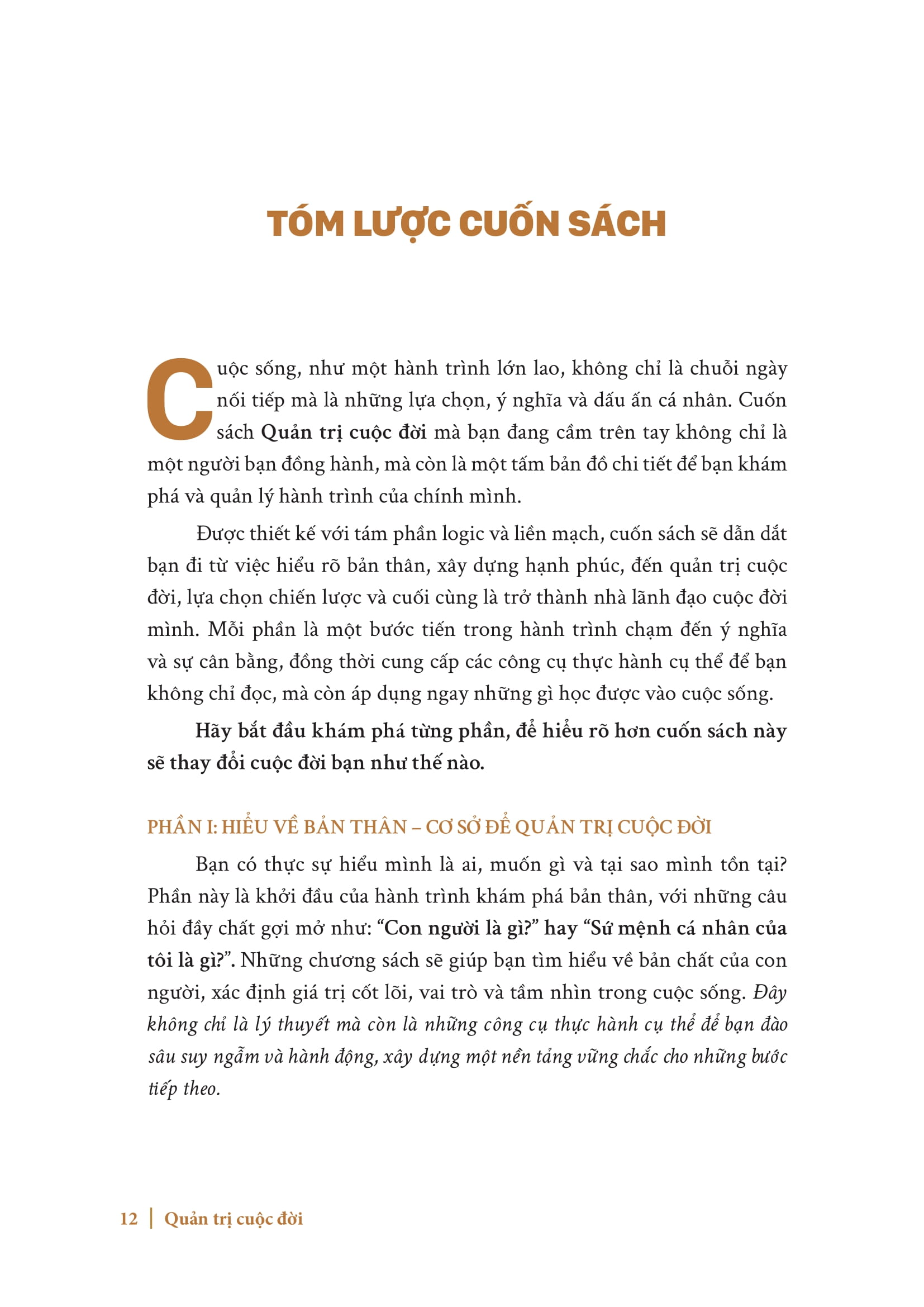 Quản Trị Cuộc Đời - "Làm Chủ Số Phận Hay Bị Cuốn Theo Dòng Đời" - Ảnh 10