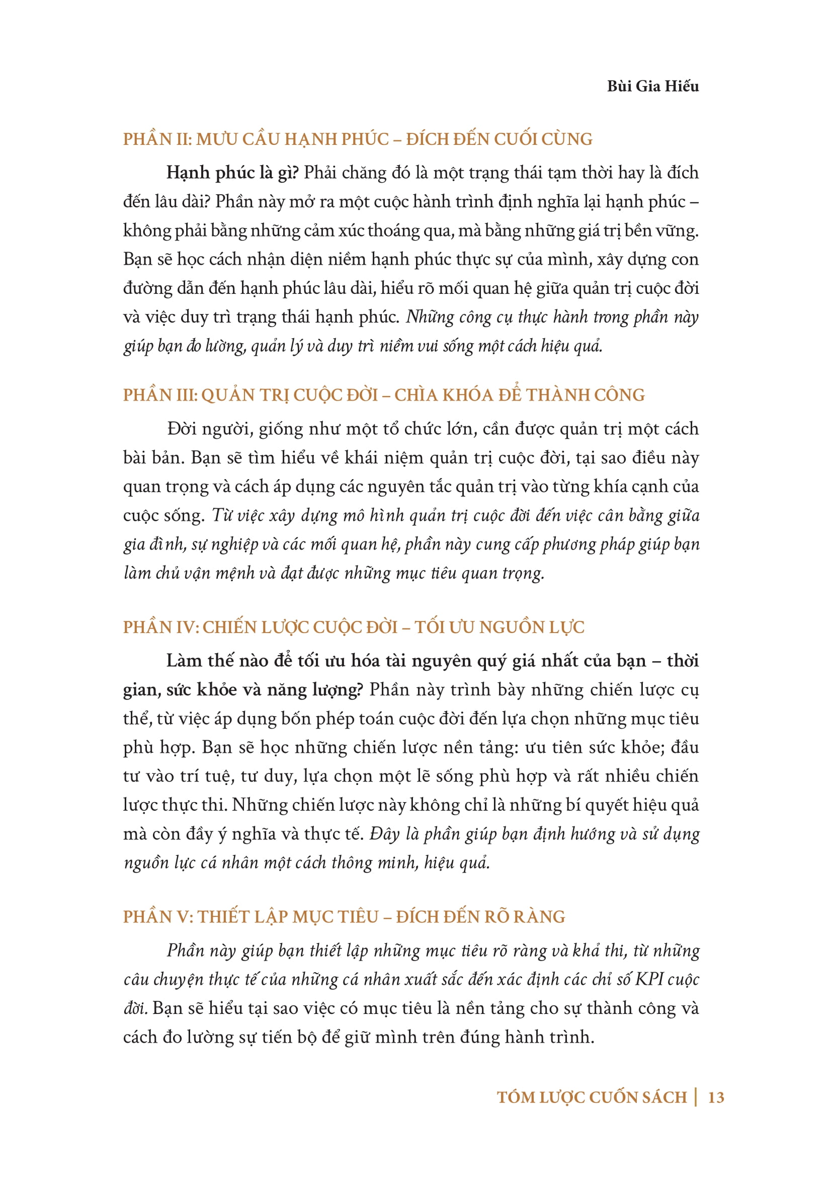 Quản Trị Cuộc Đời - "Làm Chủ Số Phận Hay Bị Cuốn Theo Dòng Đời" - Ảnh 11