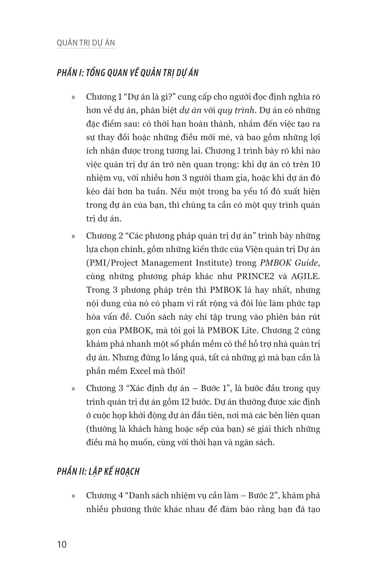quản trị dự án - project management quickstart guide - Ảnh 10