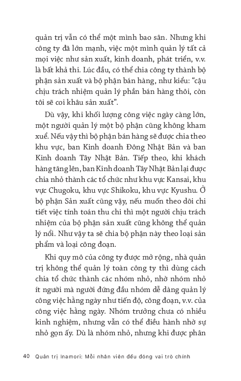 quản trị inamori: mỗi nhân viên đều đóng vai trò chính - Ảnh 12