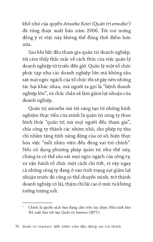 quản trị inamori: mỗi nhân viên đều đóng vai trò chính - Ảnh 7
