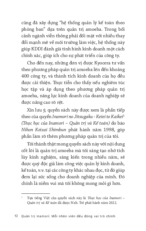 quản trị inamori: mỗi nhân viên đều đóng vai trò chính - Ảnh 9