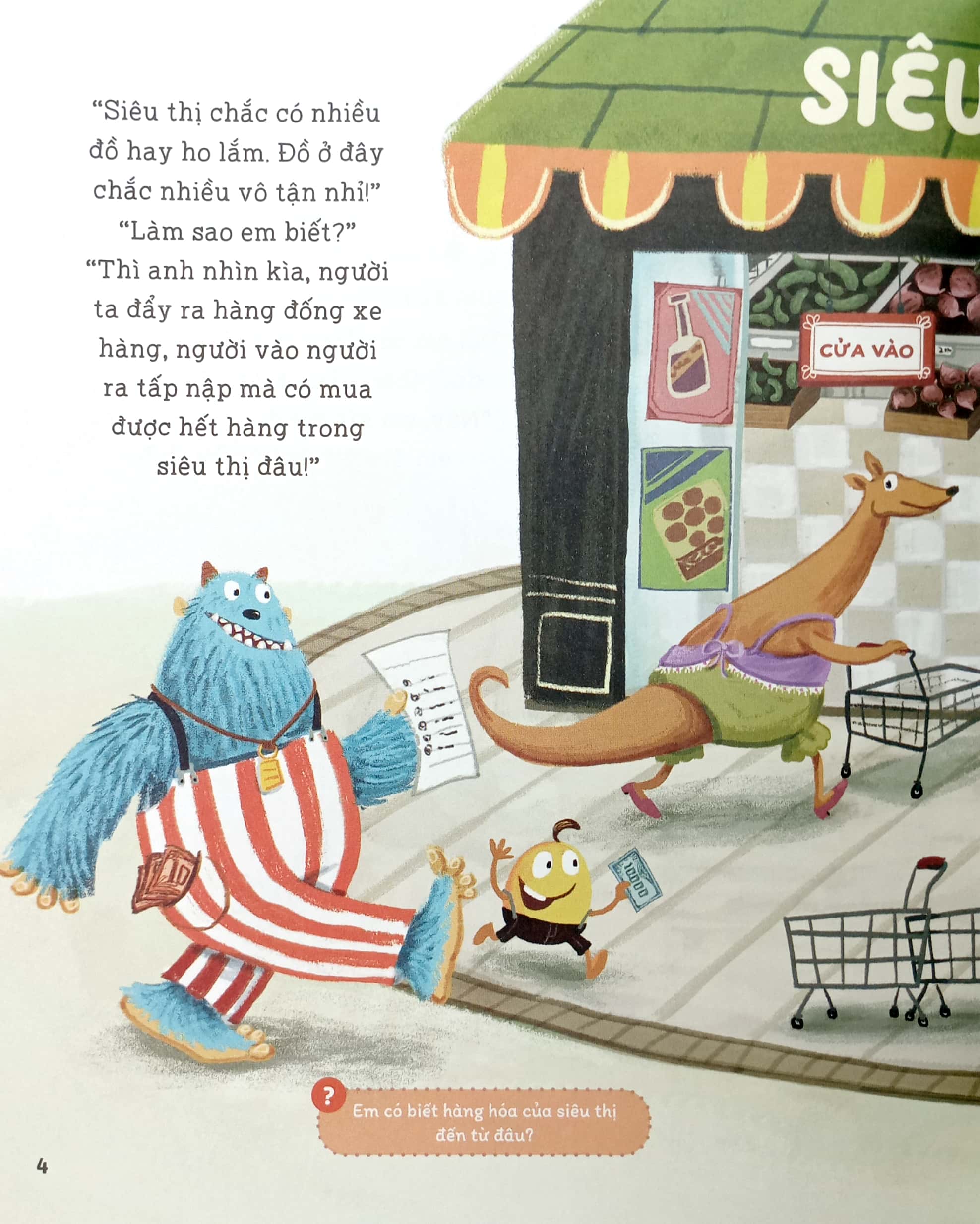 quản trị tiền bạc từ nhỏ - đại náo ở siêu thị - Ảnh 5