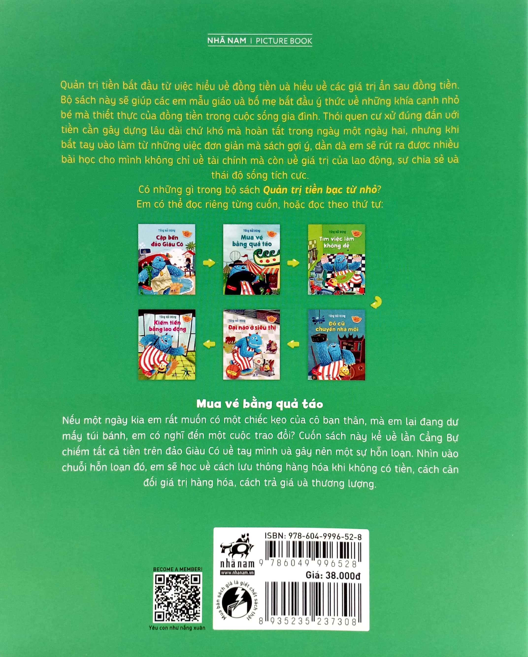 quản trị tiền bạc từ nhỏ - mua vé bằng quả táo - Ảnh 6