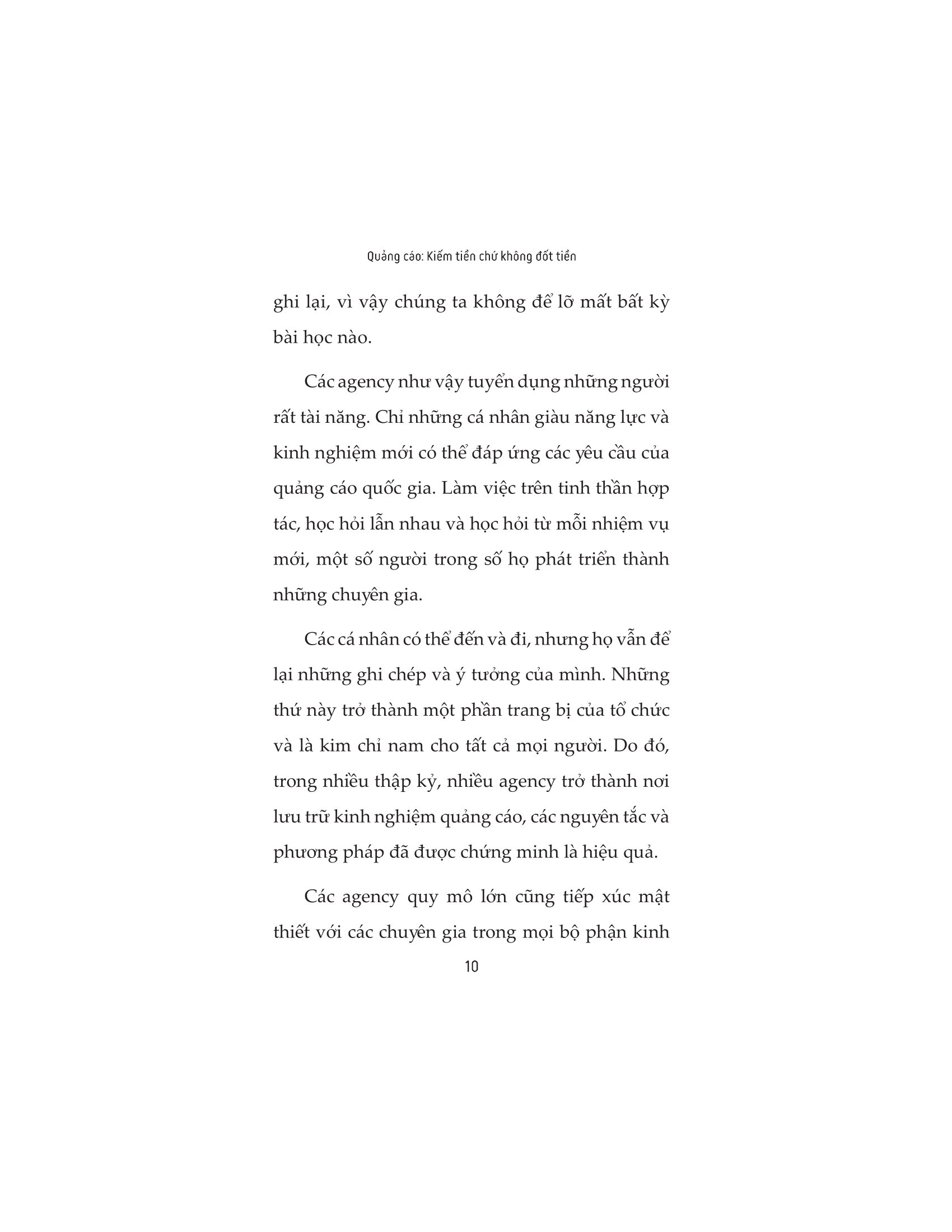 quảng cáo kiếm tiền chứ không đốt tiền - Ảnh 8