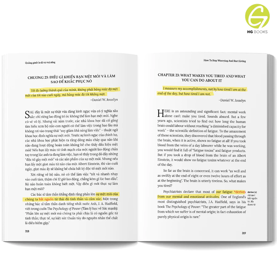 Quẳng Gánh Lo Đi Và Vui Sống - How To Stop Worrying And Start Living - Song Ngữ Việt-Anh - Ảnh 5