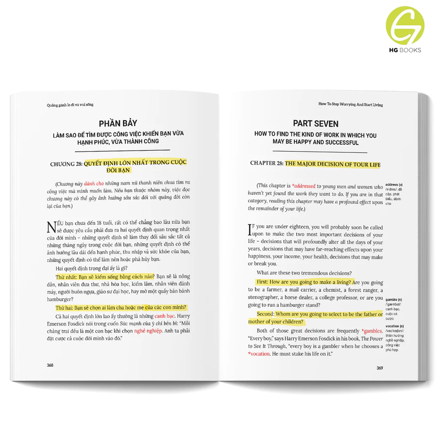 Quẳng Gánh Lo Đi Và Vui Sống - How To Stop Worrying And Start Living - Song Ngữ Việt-Anh - Ảnh 6