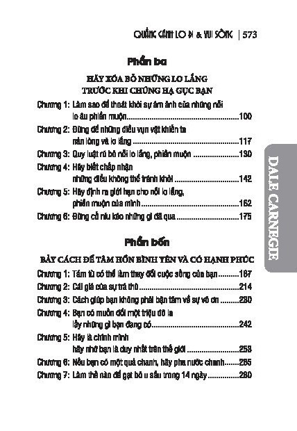 quẳng gánh lo đi và vui sống - những bí quyết để sống vui vẻ và hạnh phúc - bản bỏ túi - Ảnh 4