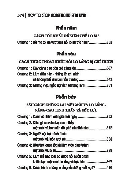 quẳng gánh lo đi và vui sống - những bí quyết để sống vui vẻ và hạnh phúc - bản bỏ túi - Ảnh 5