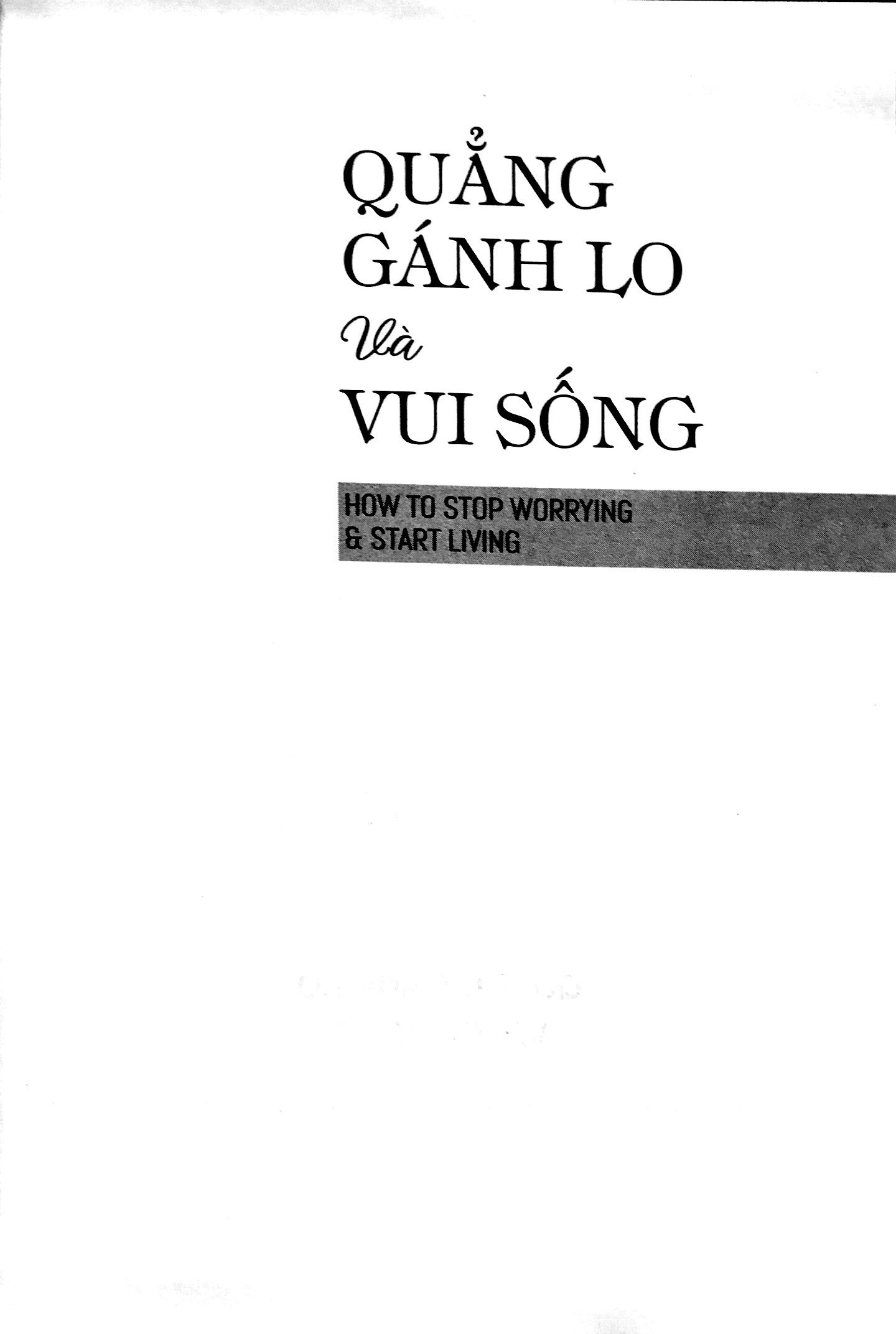 quẳng gánh lo và vui sống - Ảnh 2