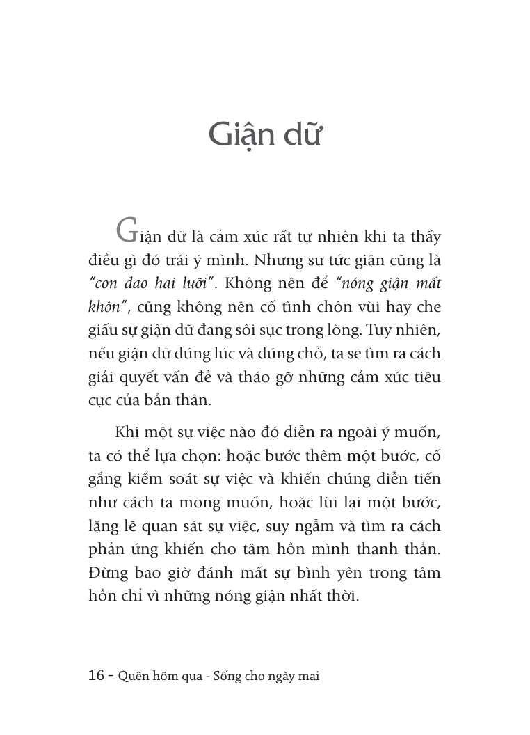 quên hôm qua sống cho ngày mai - khổ nhỏ - Ảnh 9