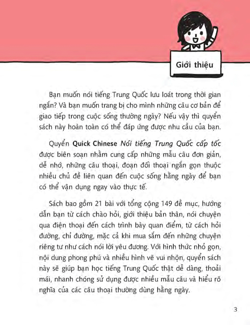 quick chinese - nói tiếng trung quốc cấp tốc (tái bản 2018) - Ảnh 3