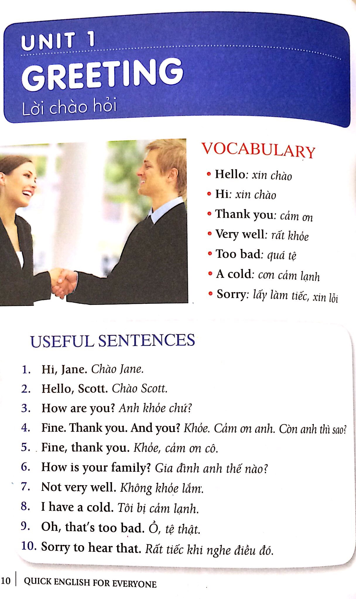 quick english for everyone - để nói thông thạo tiếng anh - Ảnh 5