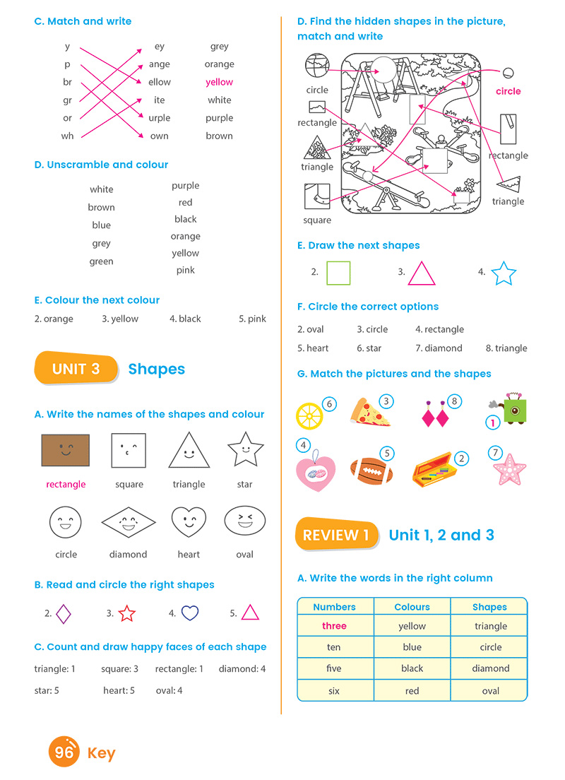 quick quick học nhanh toàn diện từ vựng tiếng anh theo chủ đề - lớp 1 (tái bản) - Ảnh 14