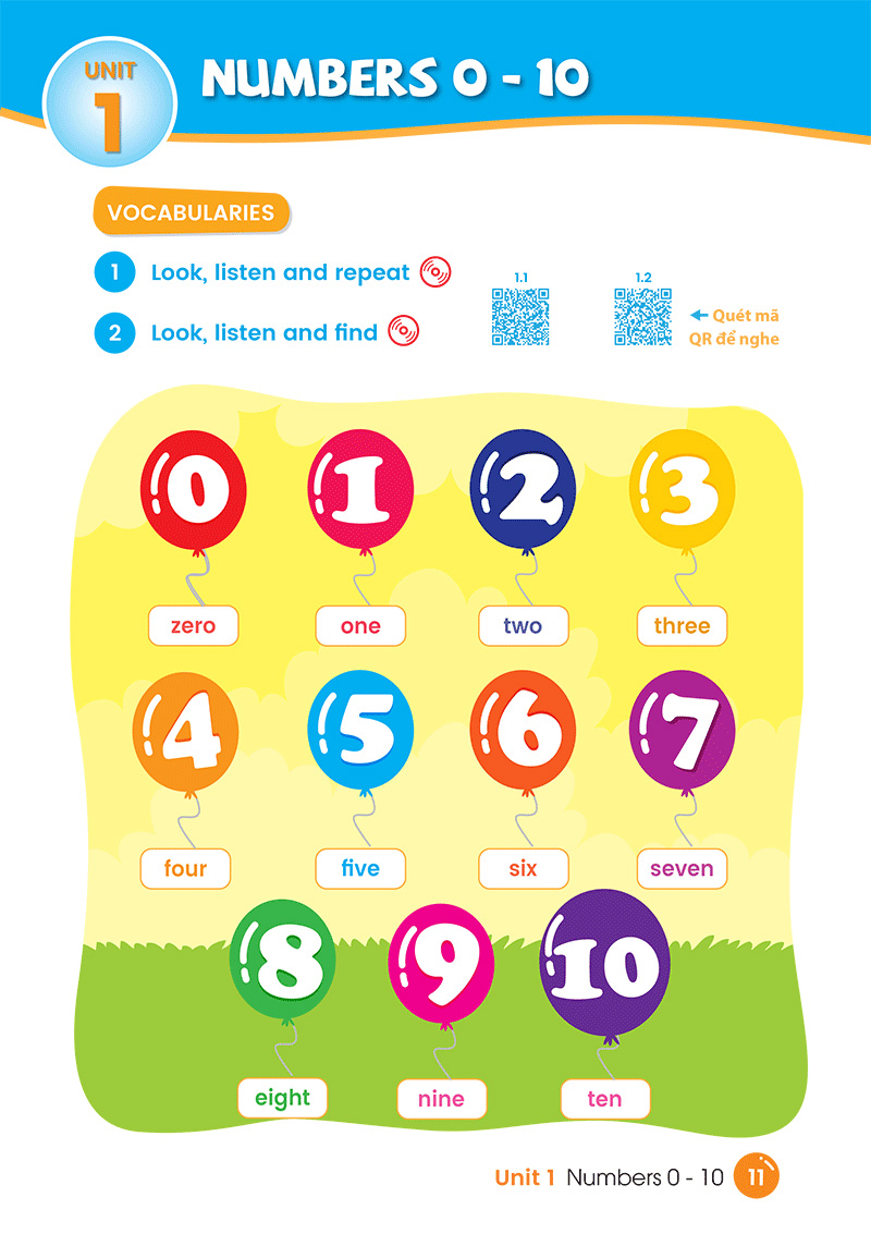 quick quick học nhanh toàn diện từ vựng tiếng anh theo chủ đề - lớp 1 (tái bản) - Ảnh 6