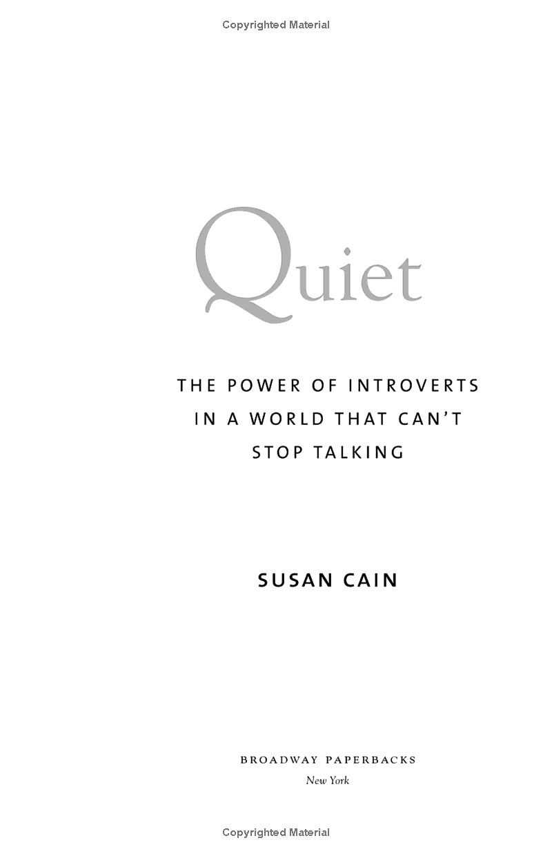 quiet: the power of introverts in a world that can't stop talking - Ảnh 2
