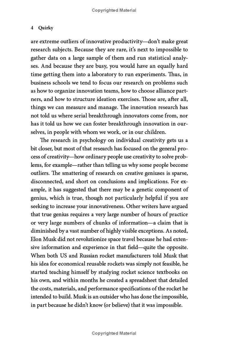 quirky : the remarkable story of the traits, foibles, and genius of breakthrough innovators who changed the world - Ảnh 8