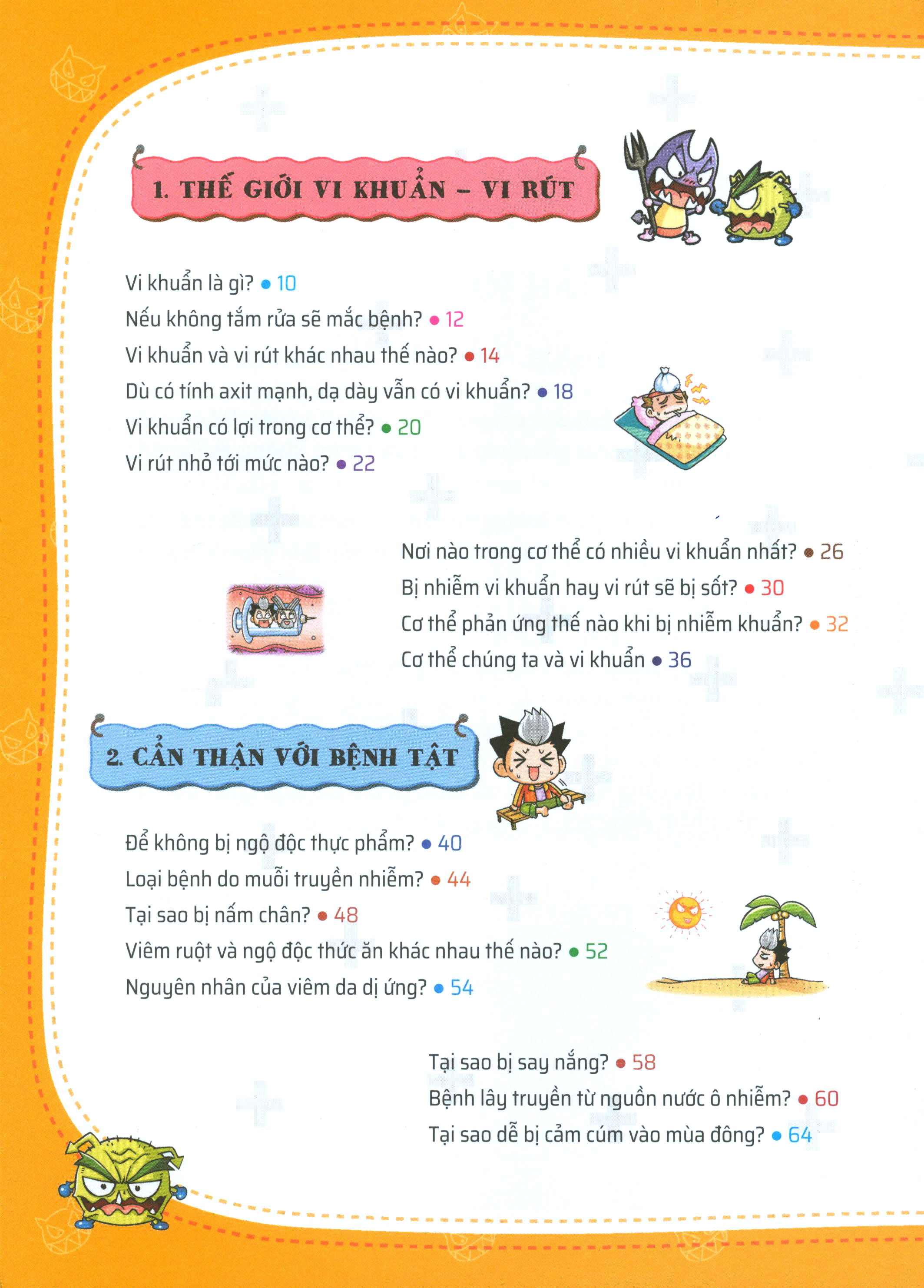 quiz! khoa học kì thú - bệnh tật vi khuẩn (tái bản 2024) - Ảnh 5