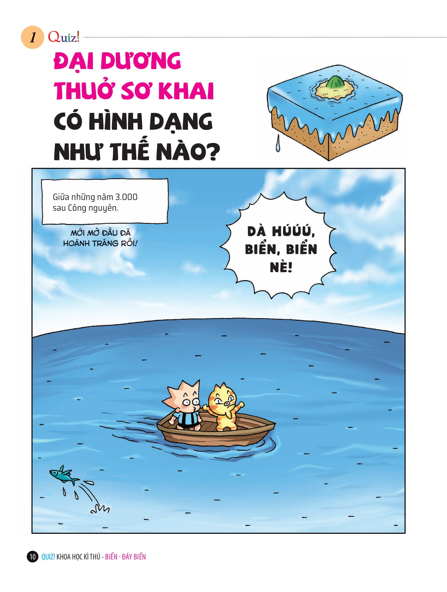 quiz! khoa học kì thú - biển - đáy biển (tái bản 2024) - Ảnh 3