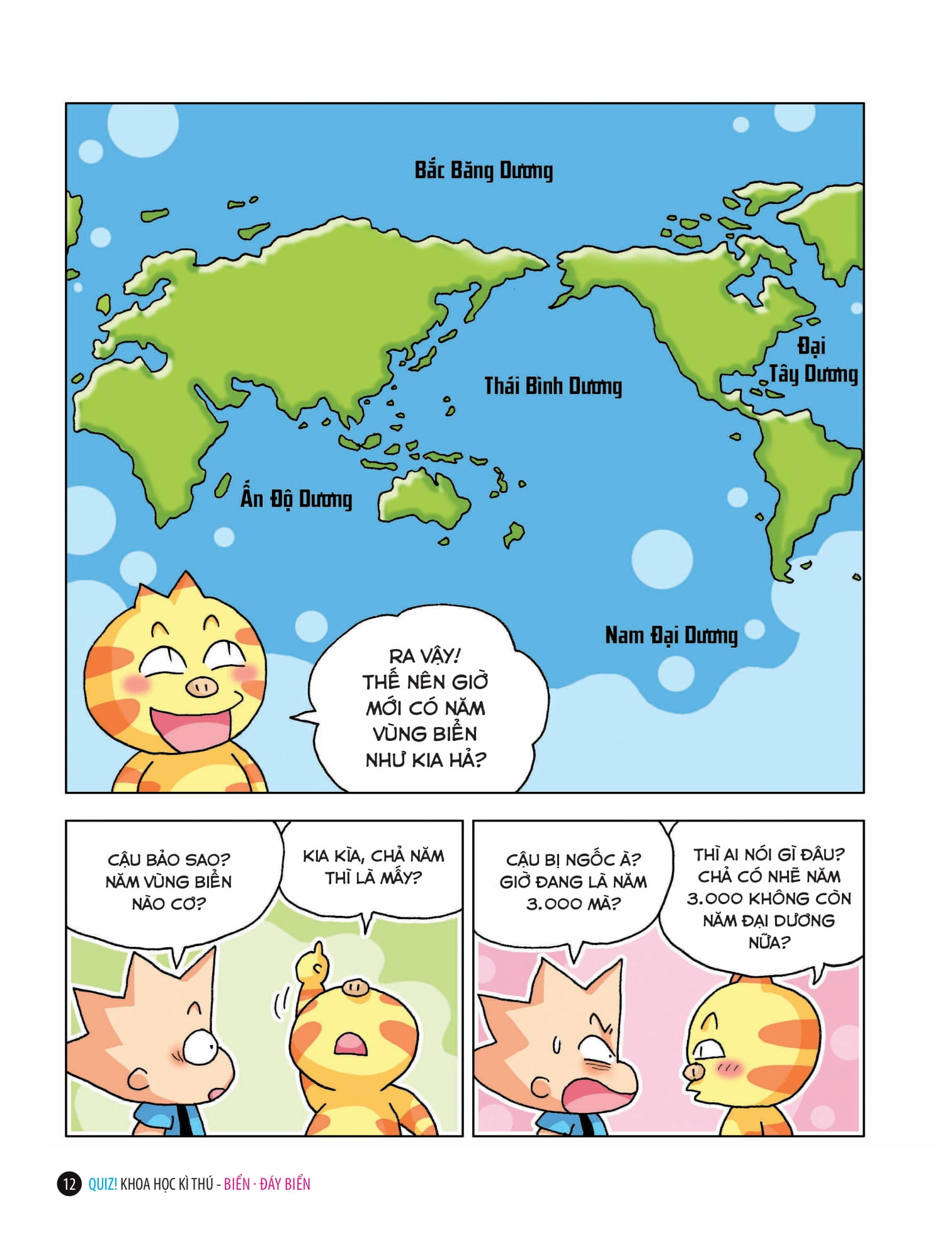 quiz! khoa học kì thú - biển - đáy biển (tái bản 2024) - Ảnh 5