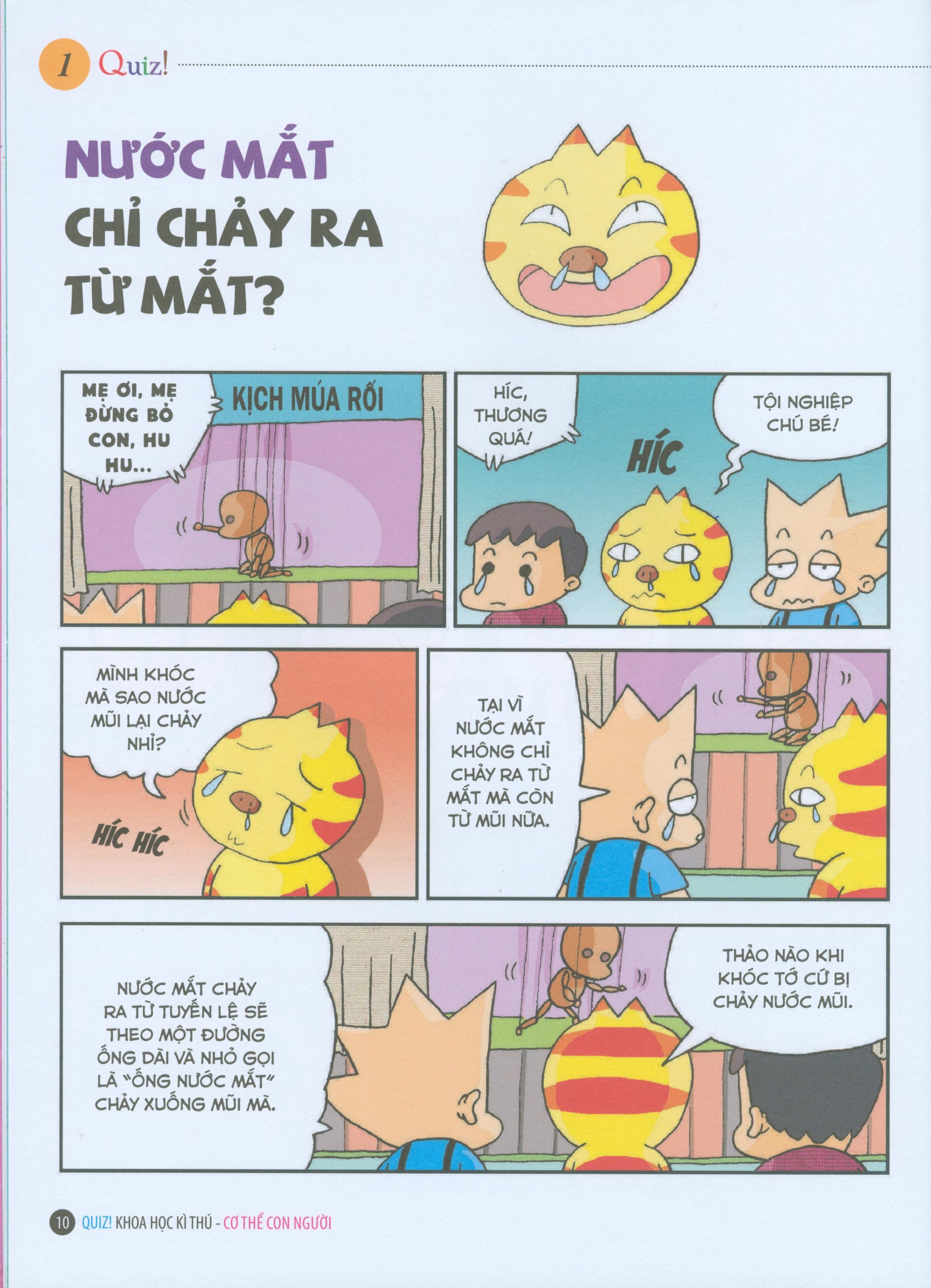 Quiz! Khoa Học Kì Thú - Cơ Thể Con Người (Tái Bản 2020) - Ảnh 6