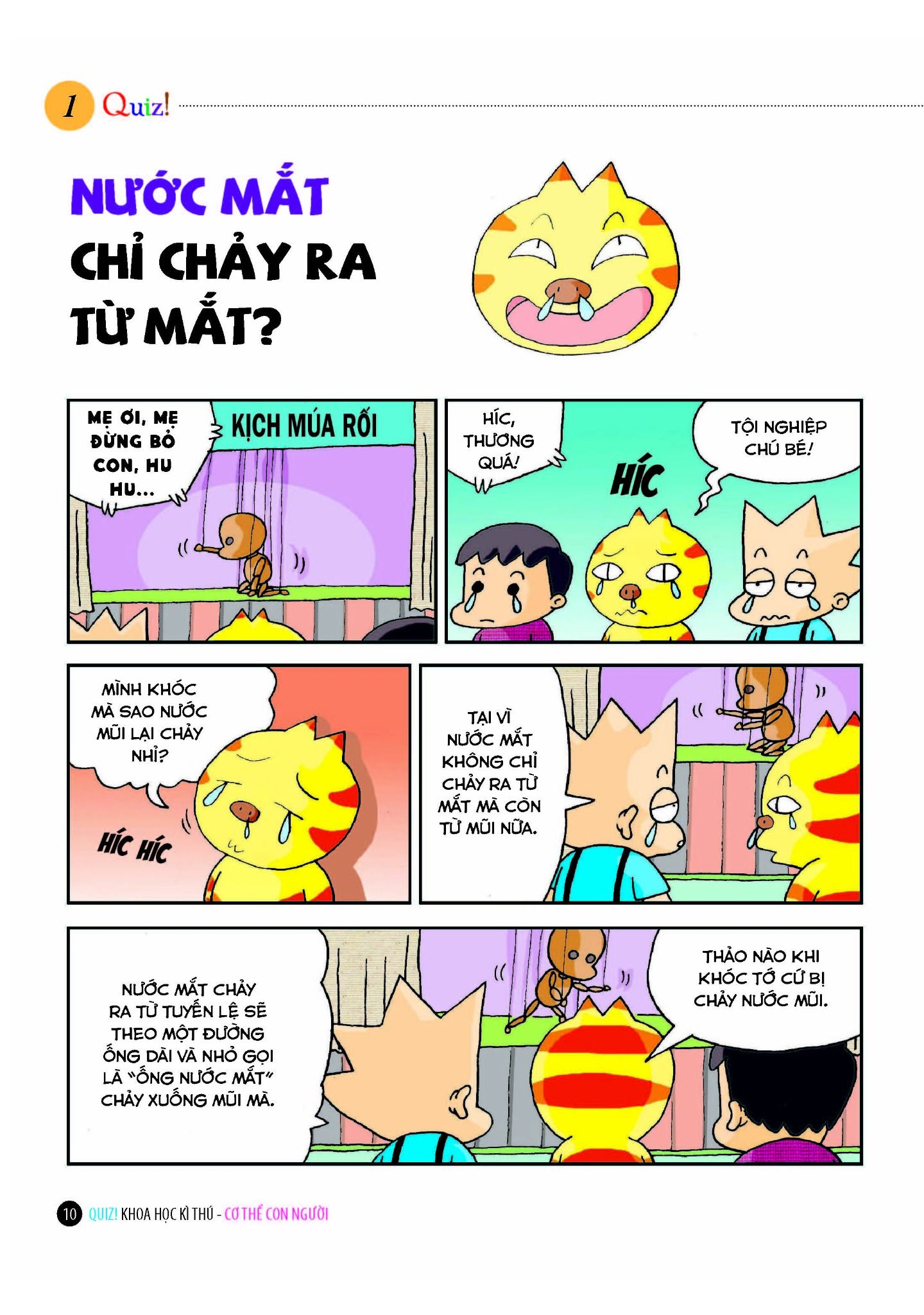 quiz! khoa học kì thú - cơ thể con người (tái bản 2024) - Ảnh 3