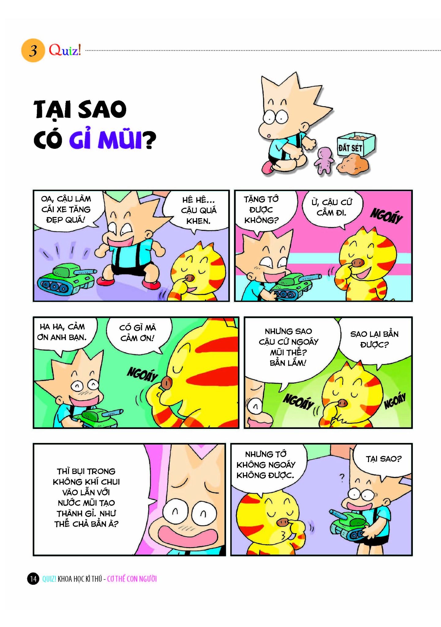 quiz! khoa học kì thú - cơ thể con người (tái bản 2024) - Ảnh 7