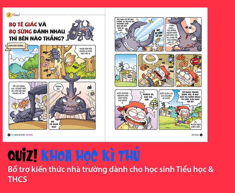 quiz! khoa học kì thú - côn trùng (tái bản 2020) - Ảnh 3