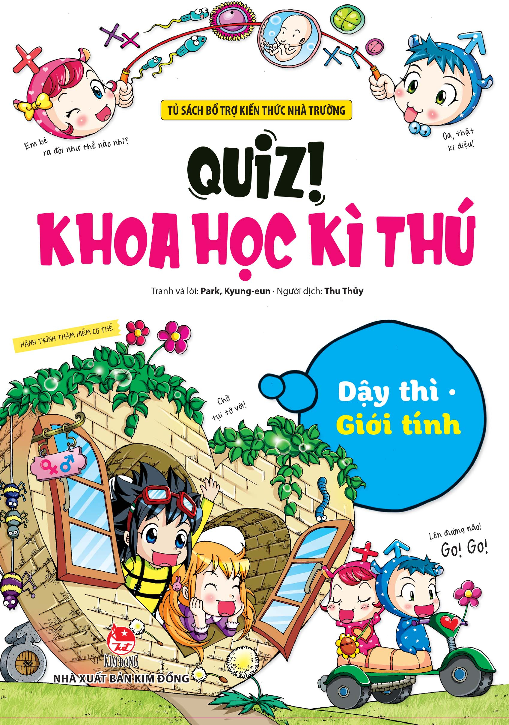 quiz! khoa học kì thú - dậy thì giới tính (tái bản 2024) - Ảnh 2
